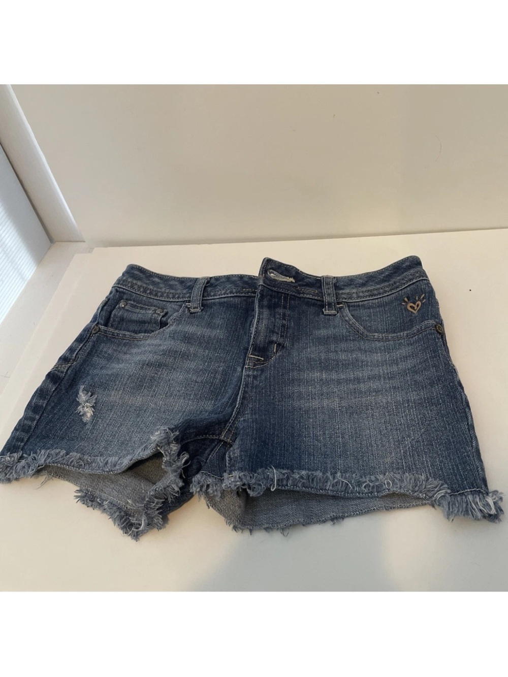 Justice Girls 12r Cut-Off Jean Shorts